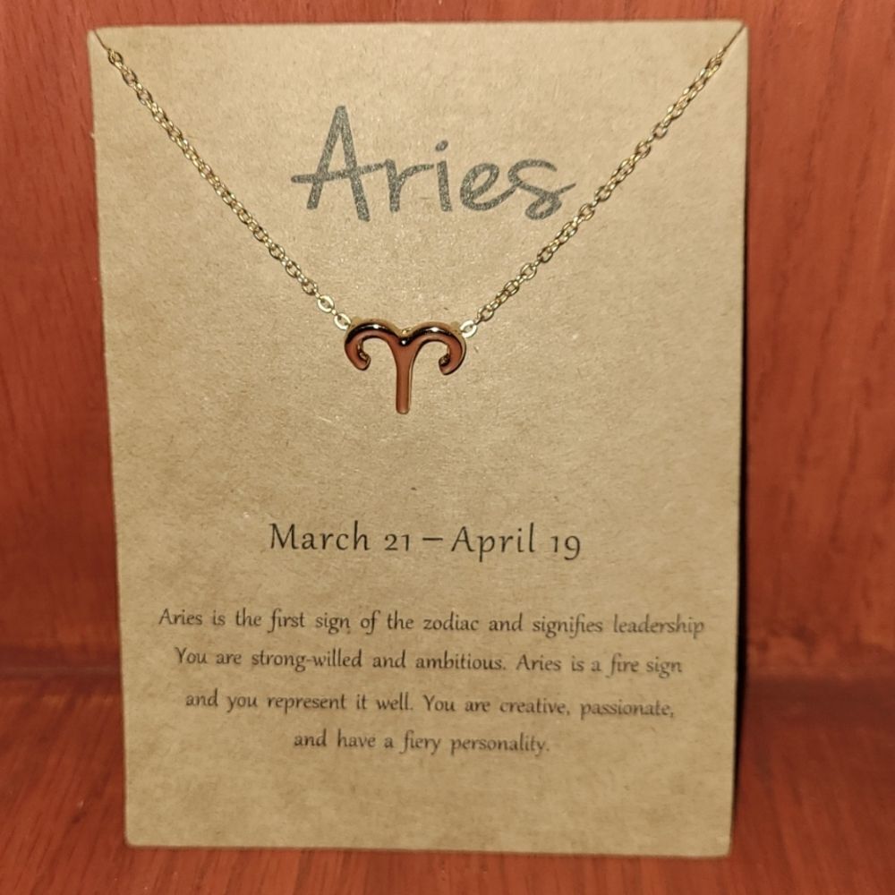 Aries Pendant Necklace  